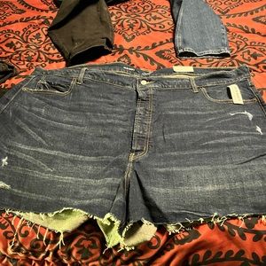 Brand new distressed old navy shorts